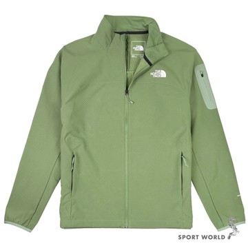 The North Face 北面 連帽外套 男裝 防風 防潑水 綠【運動世界】NF0A8DG2D0I