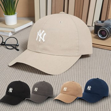 MLB小標NY老帽 可調式軟頂棒球帽 3ACP7701N