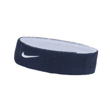 Nike 頭帶 Swoosh Reversible Headband 藍 雙面頭帶 運動 吸汗 N101241242-1OS