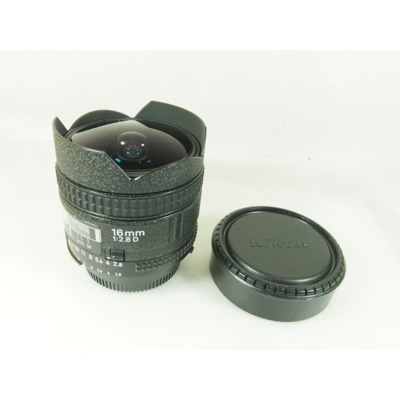 ニコン NIKON Ai AF Fisheye-Nikkor 16mm f/2.8D レンズ(良品) www