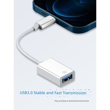 lightning外接U盤平板充電蘋果