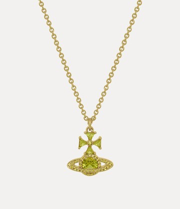 Vivienne Westwood Mila Pendant Necklace Gold-peridot-yellow-cz Gold-peridot-yellow-cz Women