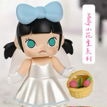 ❰茉莉第一個家❱👑現貨➕預購❤️泡泡瑪特 2019 Molly茉莉 婚禮花童系列 三月