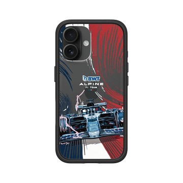 iPhone 16 Mod NX 黑 - Alpine - BWT Alpine Formula One Team A524 France