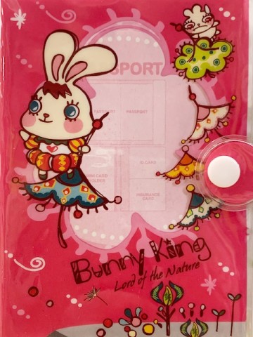 【震撼精品百貨】 Bunny King_~香港邦尼國王兔~護照套.文件套*72327