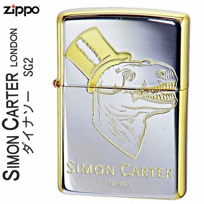 ZIPPO（ジッポー ライター） SIMON CARTER サイモンカーターDinosaur(ダイナソー)　SG2　SCP-045（送料無料）（ネコポス対応）
