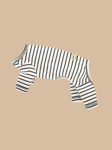 Daily Stripe All-in-One Apparel [Black]