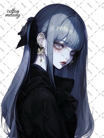 original sticker no.1886 人物貼紙 原創貼紙 原創人物貼紙 裝飾貼紙 cotton melody