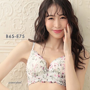 aimerfeel 淡麗花朵 aimerfeel 輕鬆自在內衣 極  單品內衣-711413-OW