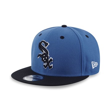 【NEW ERA】950 澳版BLUE SLATE 芝加哥白襪 靛藍 休閒帽 男女款 棒球帽-NE60494717