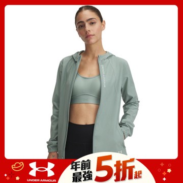 【UNDER ARMOUR】UA 女 OutRun the STORM 防風外套_1377043-348