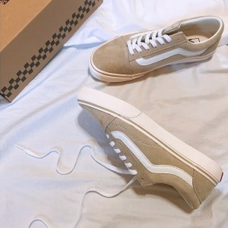 19年秋冬新作 Vans バンズ Old Skool オールドスクール V36cf メンズ レディース スエード スニーカー Beige ベージュ 通販 Lineポイント最大1 0 Get Lineショッピング