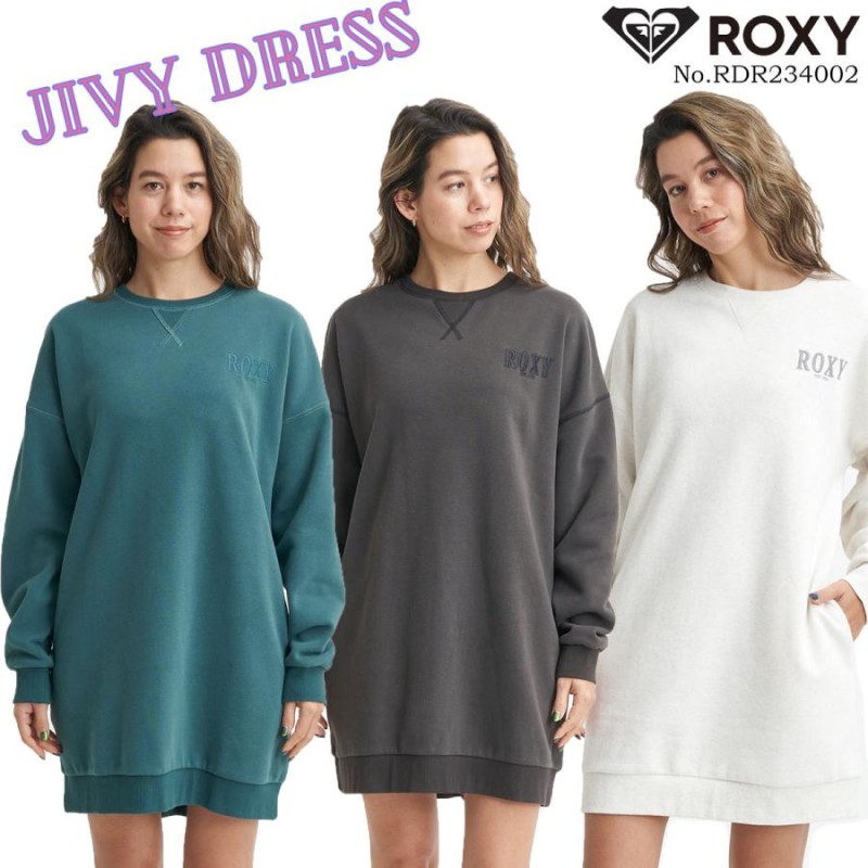 23 FW ROXY ロキシー トレーナーワンピース JIVY DRESS 長袖 トップス