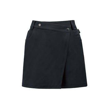 【【蘋果戶外】】山林 41S28-01 黑 女 彈性 抗UV 褲裙 運動褲 排汗褲 春夏褲 Mountneer
