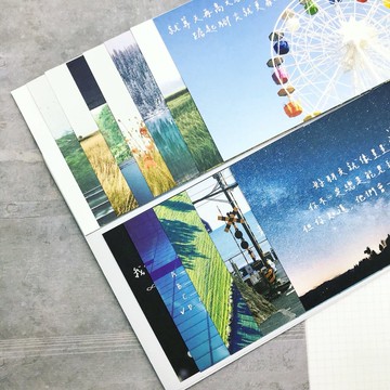 10張手寫明信片