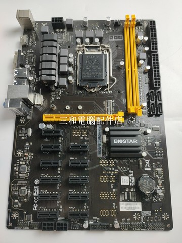 映泰 TB360-BTC PRO 主板 成色如新 挖礦利器 高性能主板 實測無隱患 散熱優異 挖礦機【三和電腦配件店】