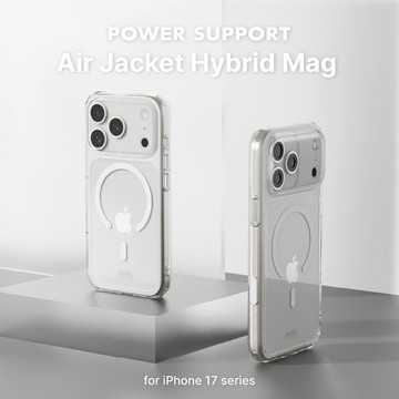 【現貨】POWER SUPPORT AJ Mag Hybrid (按鍵版)保護殼 For IPhone17系列