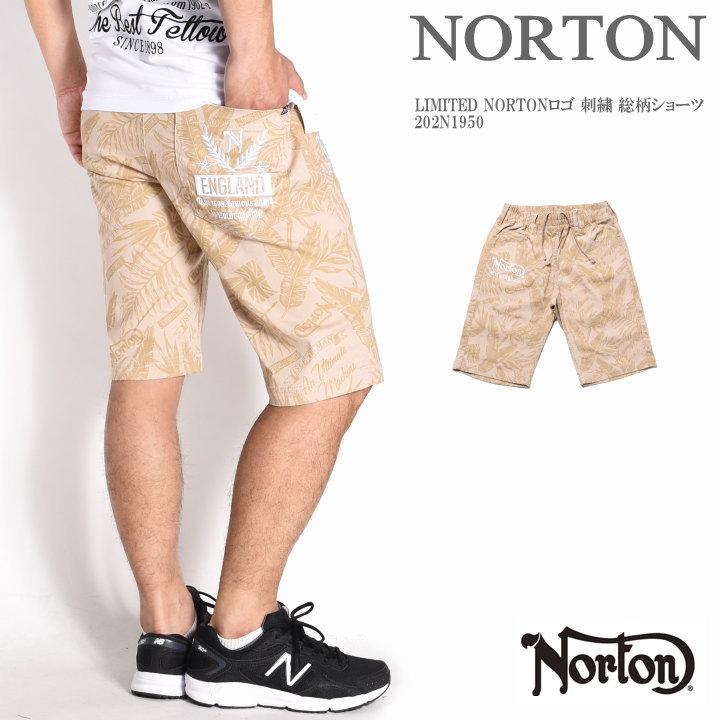 ノートン NORTON ショートパンツ(ハーフパンツ) LIMITED NORTONロゴ