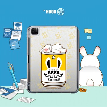 星期一的布魯斯 - 工作比酒苦 iPad Pro / Air6 / Mini7 2024 可拆式防摔/智慧型防摔保護套