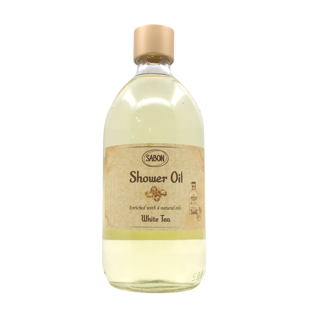 SABON 白茶沐浴油 500ml