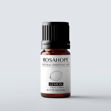 瑰荷希【檸檬精油】純天然萃自義大利 清檸淨化擴香 激發創造力