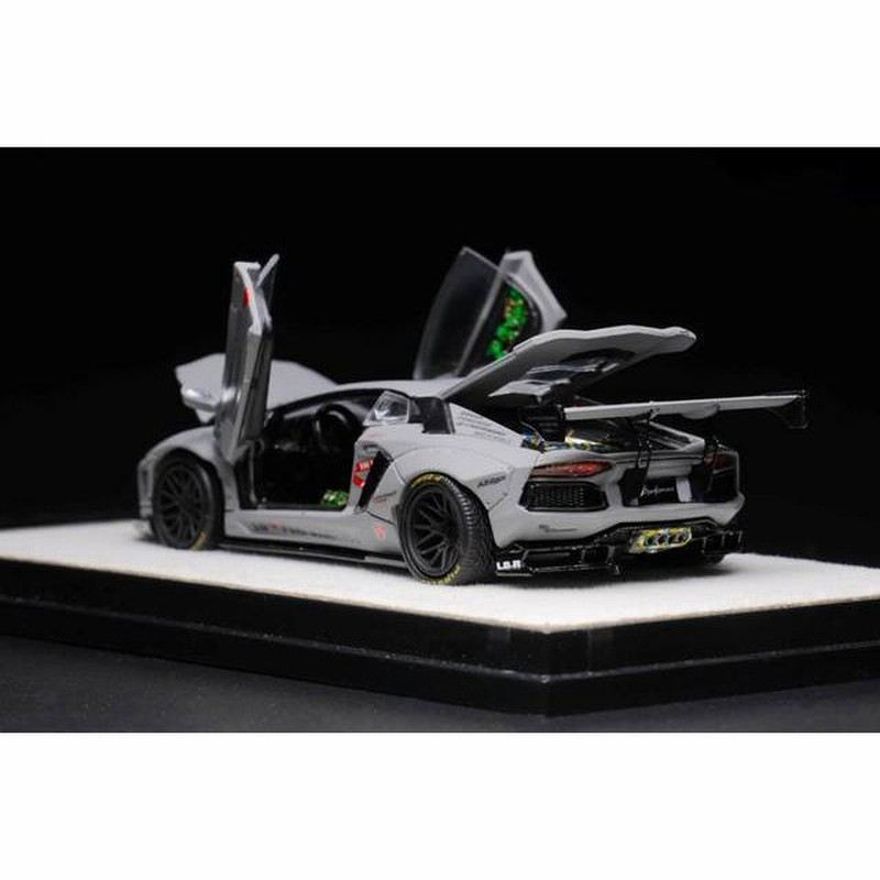 新品 PGM-640403 PGM 1/64 ランボルギーニ LIBERTY WALK LB Works アヴェンタドール Lamborghini  Aventador LP700 Zero Fighter フル開閉モデル 四角台座 | LINEブランドカタログ