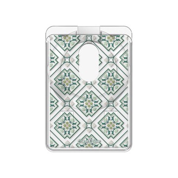 月菱翠韻 透彩花磚系列 磁吸壓克力卡套支架 CSBT04