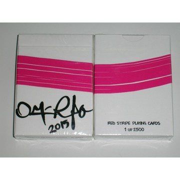 【USPCC撲克】RED STRIPE PLAYING CARDS 紅緞帶電繪撲克-S103044