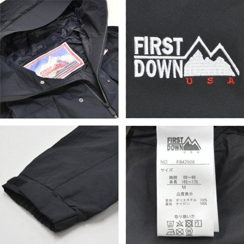 FIRST DOWN ファーストダウン ジャケット MOUNTAIN HOODIE JACKET