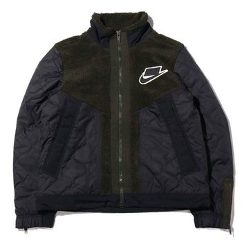 Nike MENS Sportswear Synthetic Cotton Jacket Black