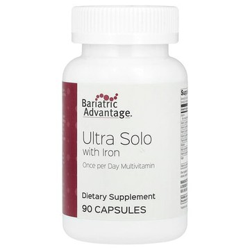 Bariatric Advantage, Ultra Solo 含鐵，90 粒膠囊