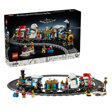 LEGO 10361 ICONSTM 佳節特快車 Holiday Express Train  混和顏色  1個