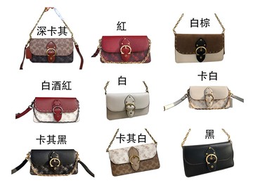 coach 斜背包小容量國際正版保證進口防水防刮皮革品卡購證塵套提袋等候10-15日