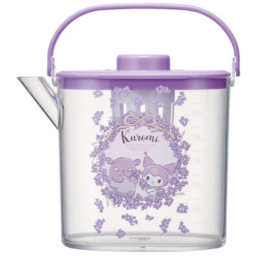 asdfkitty*庫洛米 耐熱泡茶壺/冷水壺-1.2L-冷泡茶.熱泡茶.麥茶都好用-正版