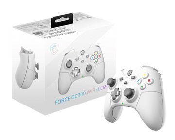 FORCE GC300 WIRELESS WHITE 無線遊戲手把 (白)