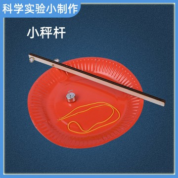 兒童益智科學小實驗物理科技手工小制作小秤桿材料包6-8歲