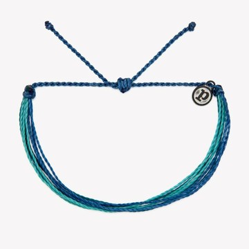Pura Vida 美國手工 OCEAN MIST 海霧 防水蠟線可調式衝浪手環