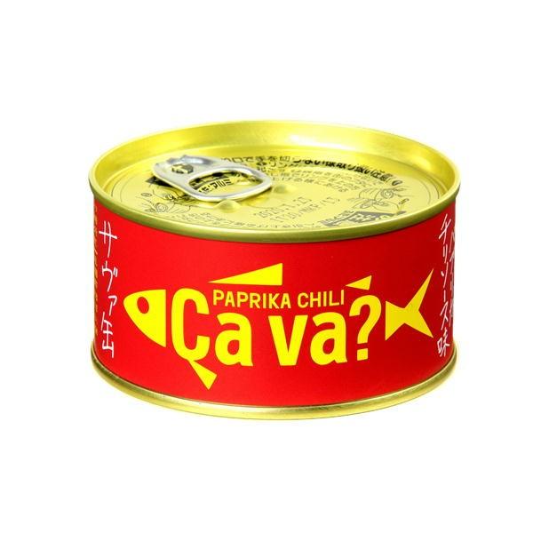 国産サバ缶 パプリカチリソース味 170g×6缶セット　岩手缶詰 Cava缶