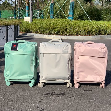 出口超輕20寸登機牛津布行李箱24寸托運靜音萬向輪行李旅行箱布箱