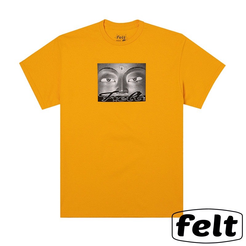 FELT/フェルト】EYES OF TEE Tシャツ / ORANGE オレンジ（L） | LINE