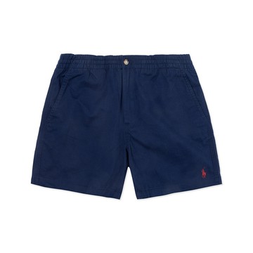 Polo Ralph Lauren RL 熱銷刺繡小馬6吋膝上休閒短褲-深藍色
