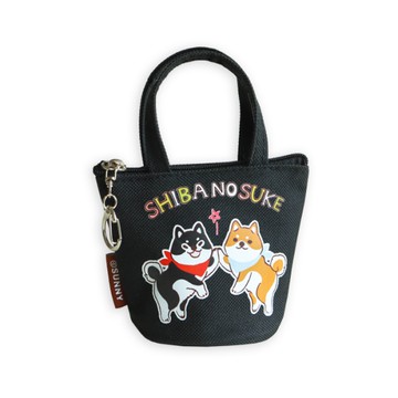 柴之助小提袋零錢包-黑