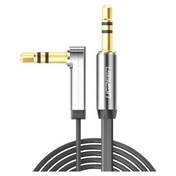 綠聯 3.5mm 音源傳輸線 1.5m  AV119  L型 FLAT版  1條