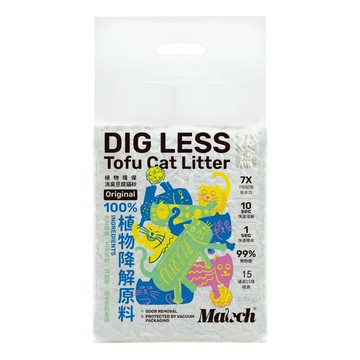 【Maoch 喵趣】植物環保消臭豆腐貓砂-7L （1.5MM）