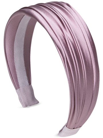 Jennifer Behr - Natasha Headband in Silk Satin - women - Silk - One Size - Purple