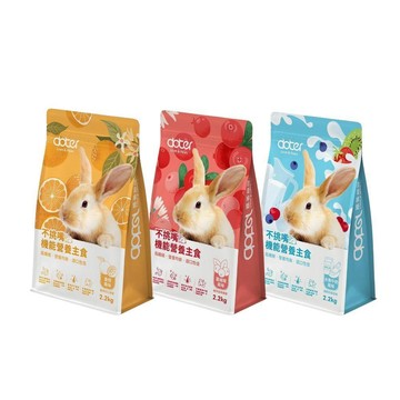 doter 兔飼料 2.2KG/包 兩包組