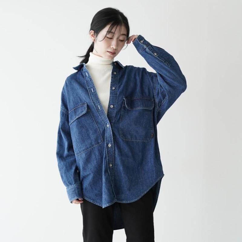 ヤヌーク YANUK シーピーオー シャツ C.P.O. Shirt デニム オーバー