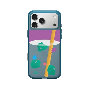 iPhone 17 Pro Max Clear (相機按鈕) 夜幕藍 - We TAIWAN : a-We Collection - Bubble a-We Tea