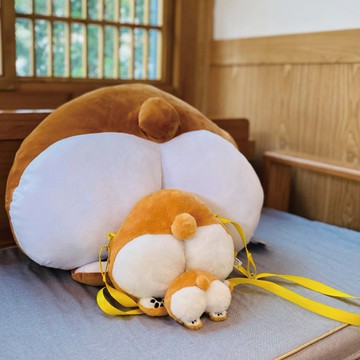 【設計館主打商品】柯基造型斜背包 寵物 貓咪