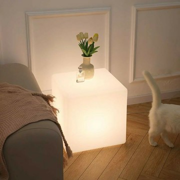 燈具 落地燈 立燈 檯燈 立式燈 輕奢北歐落地燈極簡方形時尚意式床邊法式臺燈客廳沙發角落小茶幾